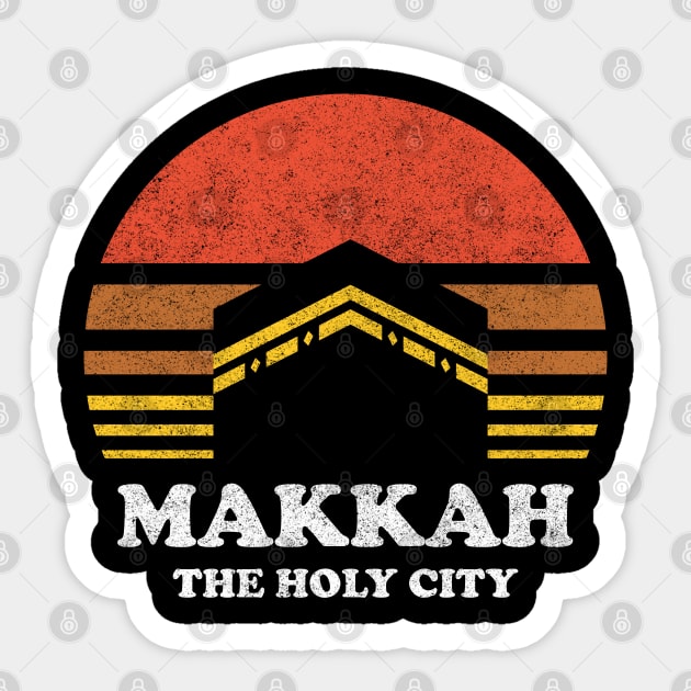 Makkah Sticker by Sofiyyah Siyah